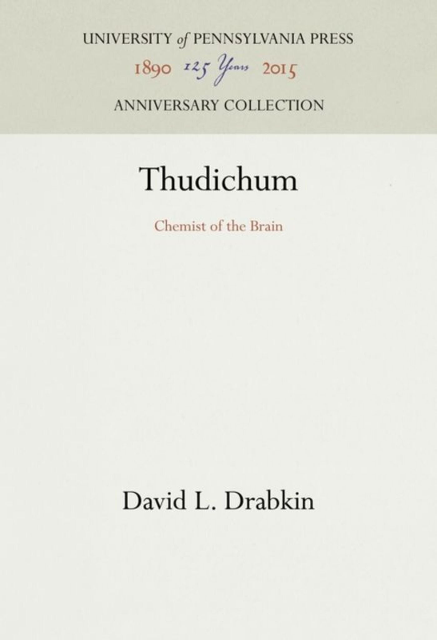 Cover image for Thudichum ISBN 9781512815603